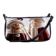 Christmas Figures 11 Shoulder Clutch Bag by artworkshop