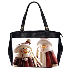 Christmas Figures 11 Oversize Office Handbag (2 Sides) by artworkshop