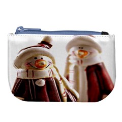 Christmas Figures 11 Large Coin Purse by artworkshop