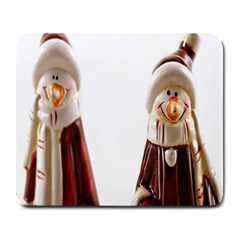 Christmas Figures Large Mousepads by artworkshop