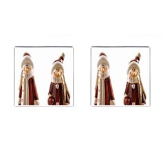 Christmas Figures Cufflinks (square) by artworkshop