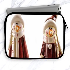 Christmas Figures Apple Ipad 2/3/4 Zipper Cases by artworkshop