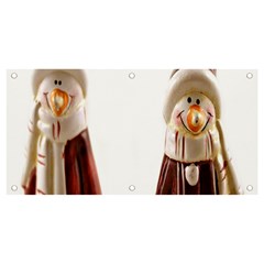 Christmas Figures Banner And Sign 4  X 2  by artworkshop