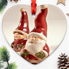 Christmas Figures4 Ornament (heart) by artworkshop