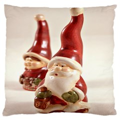 Christmas Figures4 Large Cushion Case (one Side)