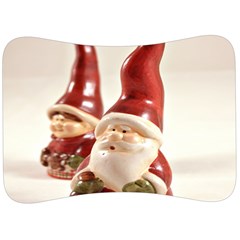 Christmas Figures4 Velour Seat Head Rest Cushion by artworkshop