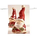 Christmas Figures4  Lightweight Drawstring Pouch (XL) Front