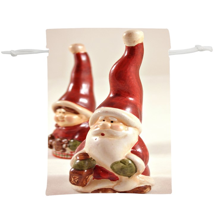 Christmas Figures4  Lightweight Drawstring Pouch (XL)