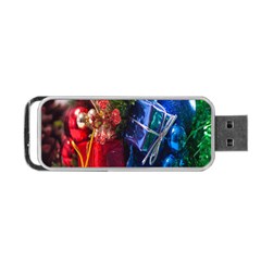 Christmas Ornaments Portable Usb Flash (two Sides) by artworkshop