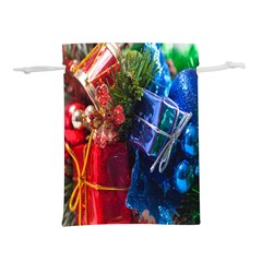 Christmas Ornaments Lightweight Drawstring Pouch (s) by artworkshop