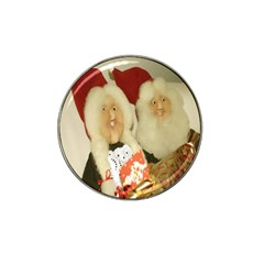 Christmas Puppets 2 Hat Clip Ball Marker by artworkshop