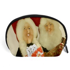 Christmas Puppets 2 Accessory Pouch (large) by artworkshop