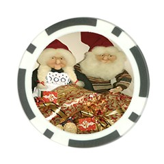 Christmas Puppets Poker Chip Card Guard (10 Pack) by artworkshop