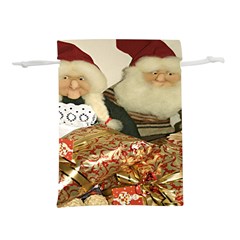 Christmas Puppets Lightweight Drawstring Pouch (s) by artworkshop