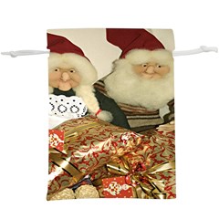 Christmas Puppets  Lightweight Drawstring Pouch (xl) by artworkshop