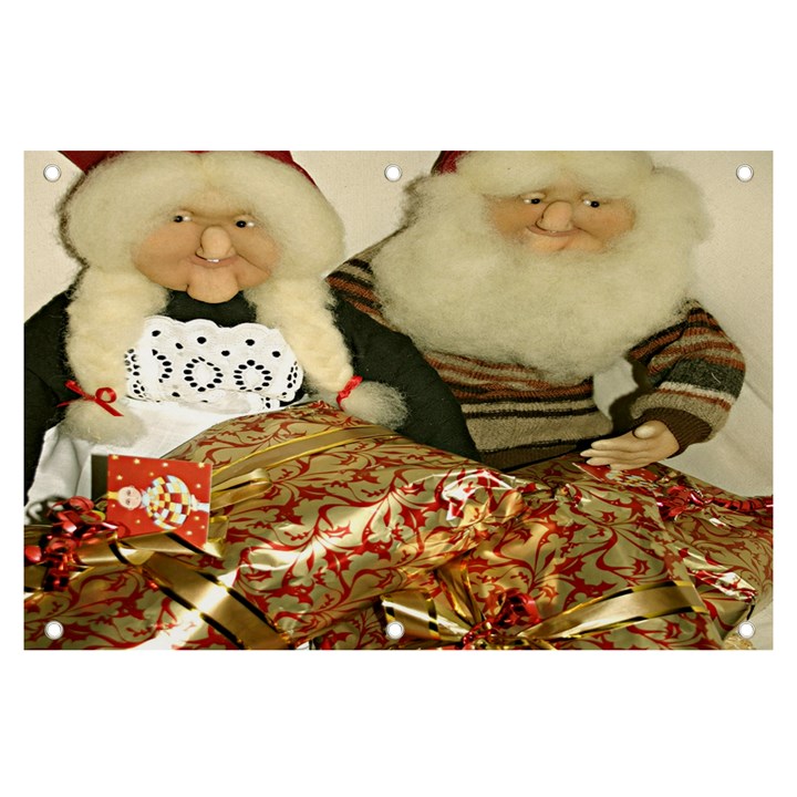 Christmas Puppets Banner and Sign 6  x 4 