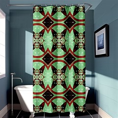 Christmas Stars Shower Curtain 36  X 72  (stall)  by artworkshop