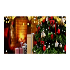 Christmas Tree And Presents Banner And Sign 5  X 3  by artworkshop