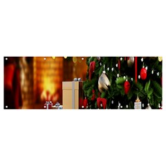 Christmas Tree And Presents Banner And Sign 12  X 4 