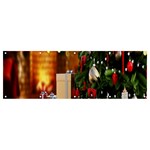 Christmas Tree And Presents Banner and Sign 12  x 4  Front