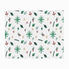 Christmass Theme Small Glasses Cloth (2 Sides) by artworkshop