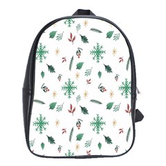 Christmass Theme School Bag (large) by artworkshop