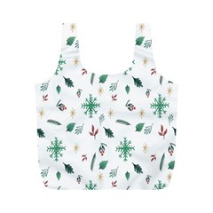 Christmass Theme Full Print Recycle Bag (m) by artworkshop