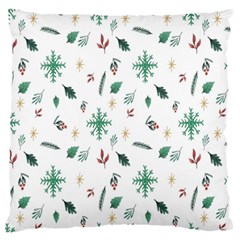 Christmass Theme Large Flano Cushion Case (two Sides) by artworkshop