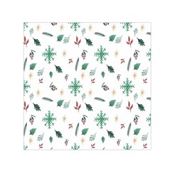 Christmass Theme Square Satin Scarf (30  X 30 ) by artworkshop