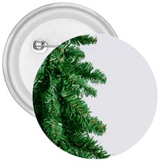 Green Christmas Tree Border 3  Buttons by artworkshop