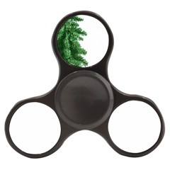 Green Christmas Tree Border Finger Spinner by artworkshop