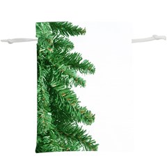 Green Christmas Tree Border  Lightweight Drawstring Pouch (xl) by artworkshop