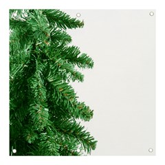 Green Christmas Tree Border Banner And Sign 3  X 3  by artworkshop