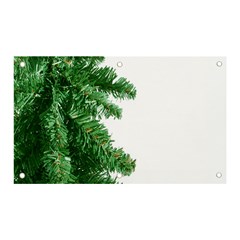 Green Christmas Tree Border Banner And Sign 5  X 3  by artworkshop