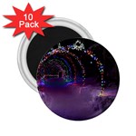 Outdoor Christmas Lights Tunnel 2.25  Magnets (10 pack)  Front