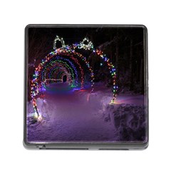 Outdoor Christmas Lights Tunnel Memory Card Reader (square 5 Slot) by artworkshop