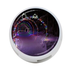 Outdoor Christmas Lights Tunnel 4-port Usb Hub (one Side) by artworkshop