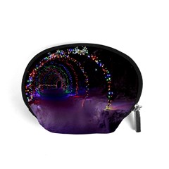 Outdoor Christmas Lights Tunnel Accessory Pouch (small) by artworkshop