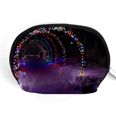 Outdoor Christmas Lights Tunnel Accessory Pouch (medium) by artworkshop