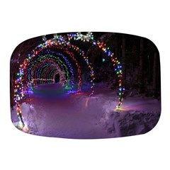 Outdoor Christmas Lights Tunnel Mini Square Pill Box by artworkshop