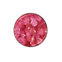 Pink Christmas Tree Hat Clip Ball Marker (10 Pack) by artworkshop