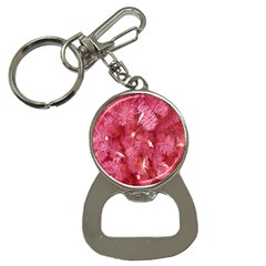 Pink Christmas Tree Bottle Opener Key Chain by artworkshop