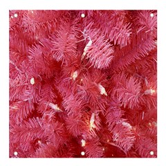 Pink Christmas Tree Banner And Sign 4  X 4 