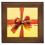 Ribbon Bow Framed Tile Front