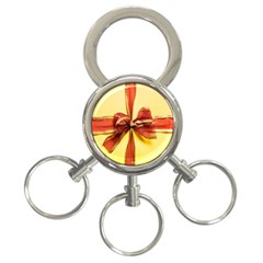 Ribbon Bow 3-ring Key Chain by artworkshop