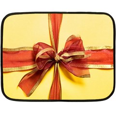 Ribbon Bow Fleece Blanket (mini) by artworkshop