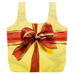 Ribbon Bow Full Print Recycle Bag (xxl) by artworkshop