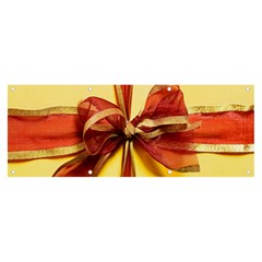 Ribbon Bow Banner And Sign 8  X 3  by artworkshop