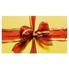 Ribbon Bow Banner And Sign 7  X 4 