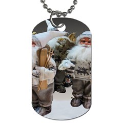 Santa Claus Dog Tag (one Side) by artworkshop